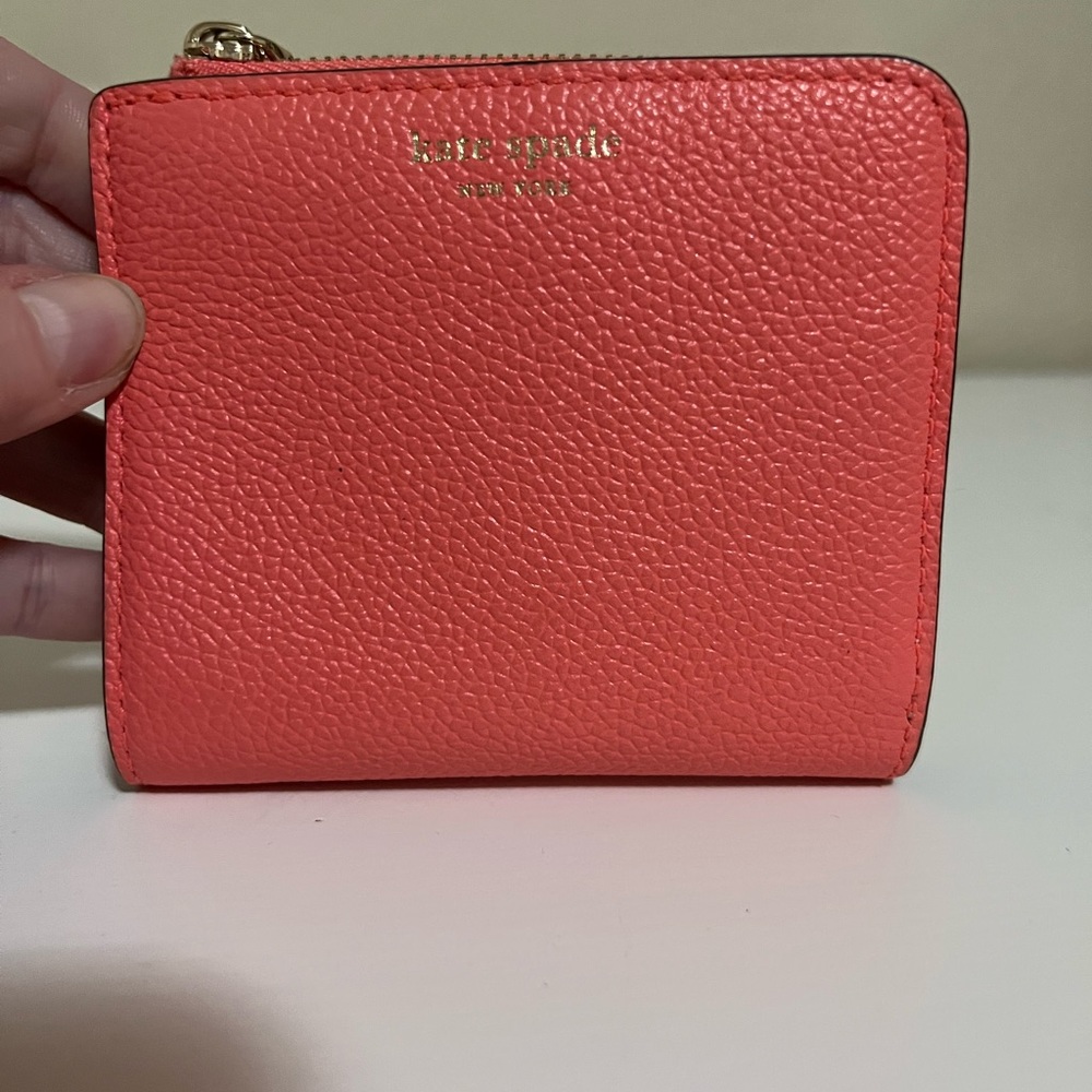Kate Spade Margaux Bifold Wallet Lychee - Coral